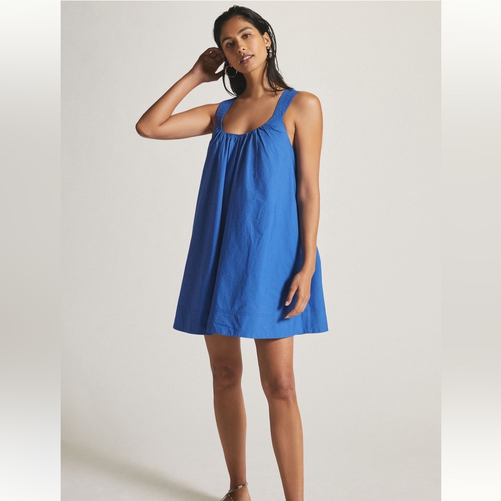 Maeve by Anthropologie Cross Back Mini Dress XSP